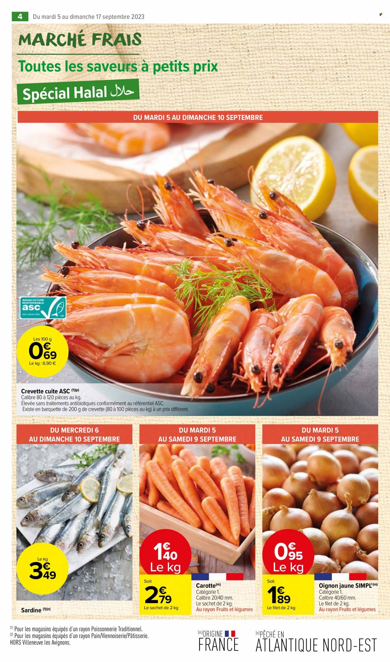 Catalogue Carrefour Market - 05/09/2023 - 17/09/2023. Page 4