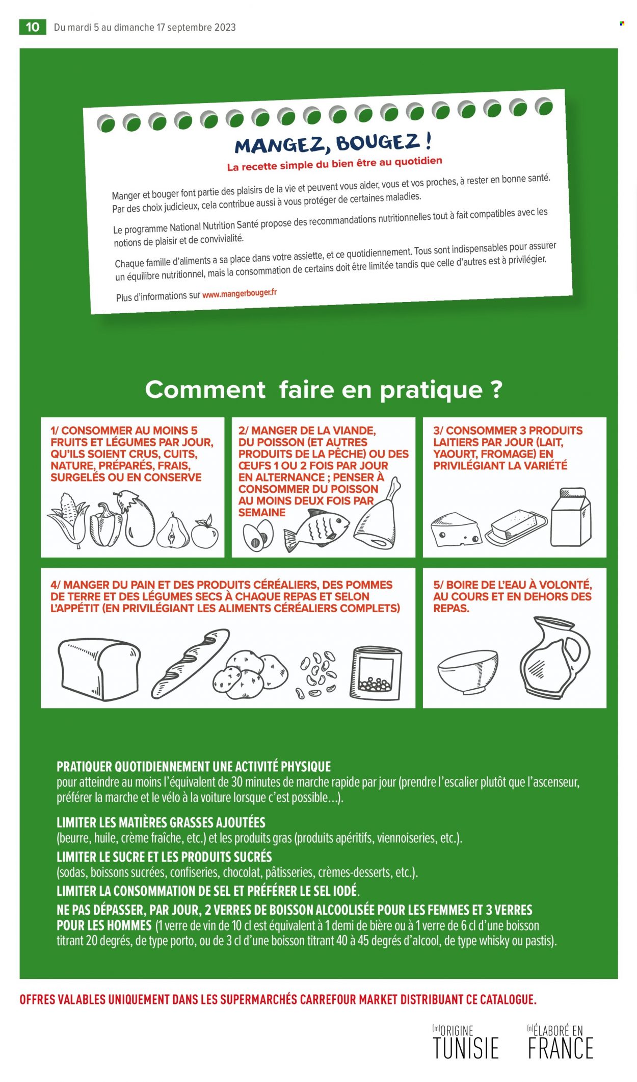 Catalogue Carrefour Market - 05/09/2023 - 17/09/2023. Page 10