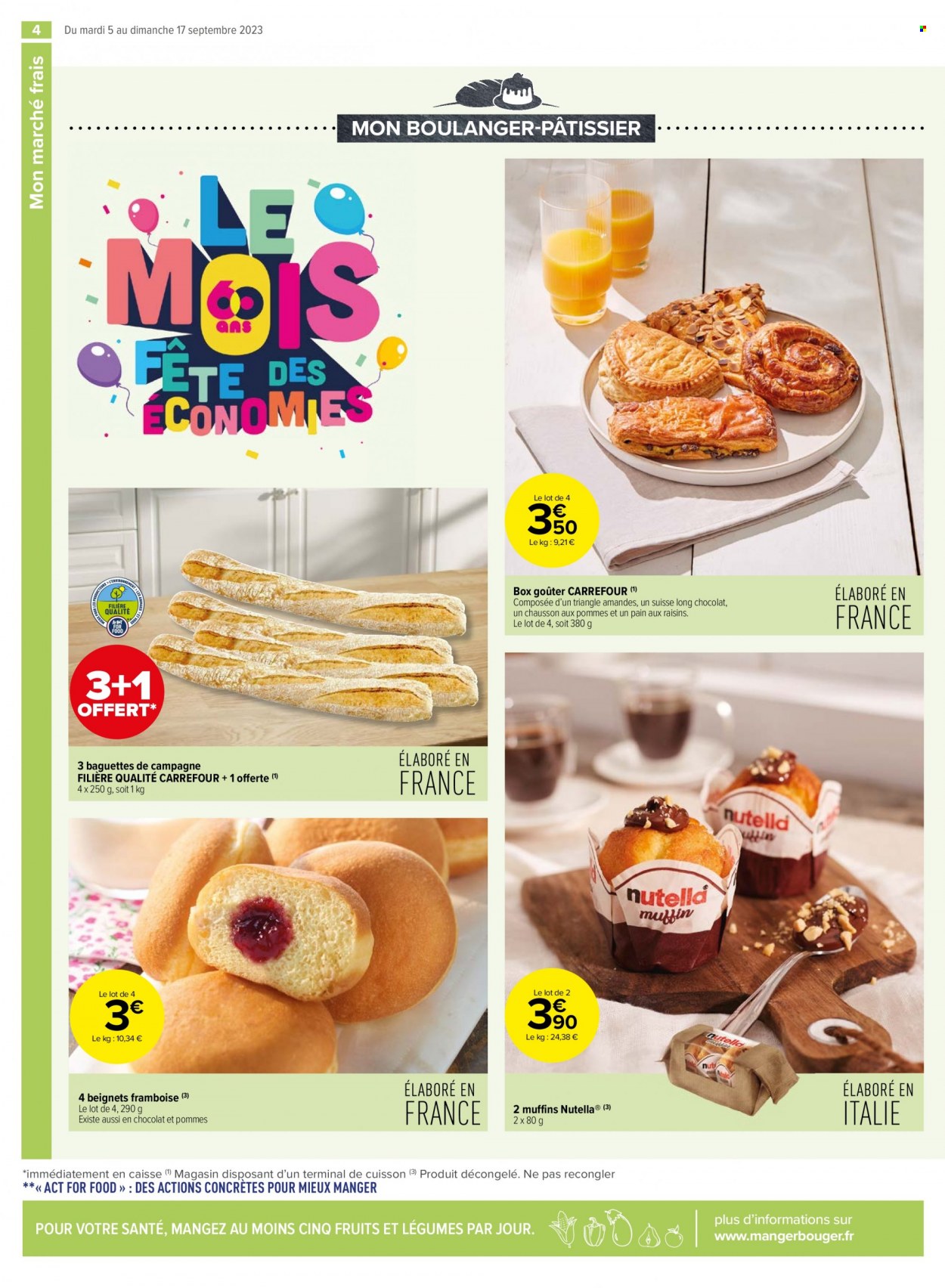 Catalogue Carrefour Contact - 05/09/2023 - 17/09/2023. Page 4