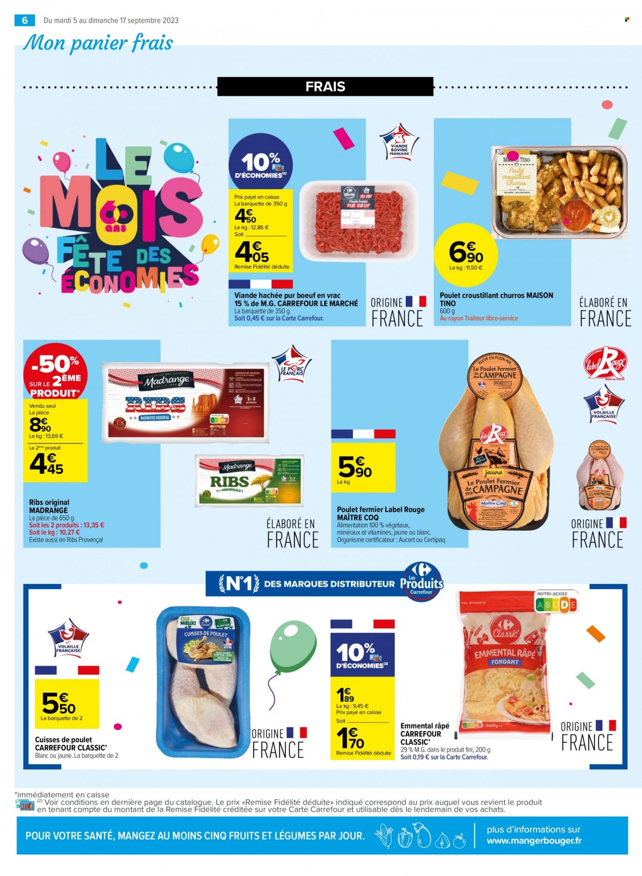 Catalogue Carrefour Contact - 05/09/2023 - 17/09/2023. Page 6