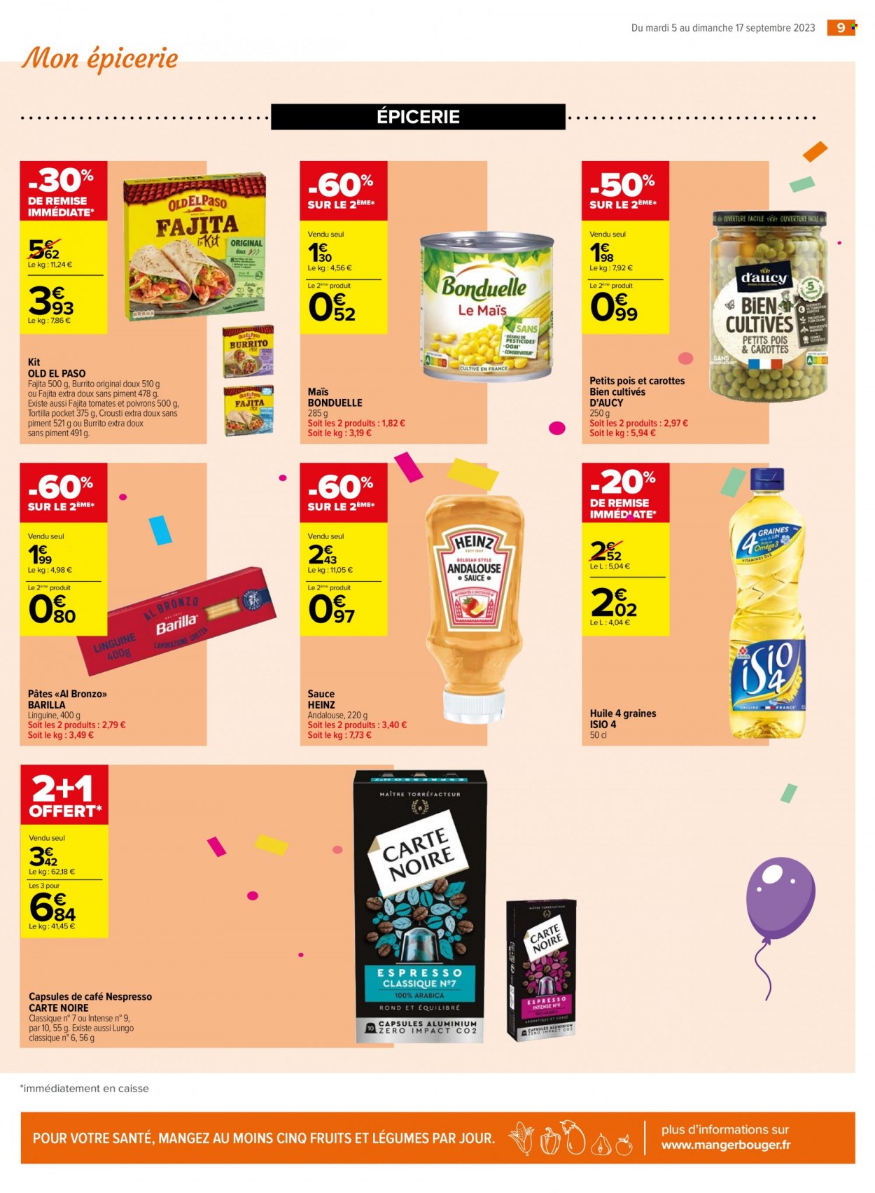Catalogue Carrefour Contact - 05/09/2023 - 17/09/2023. Page 9