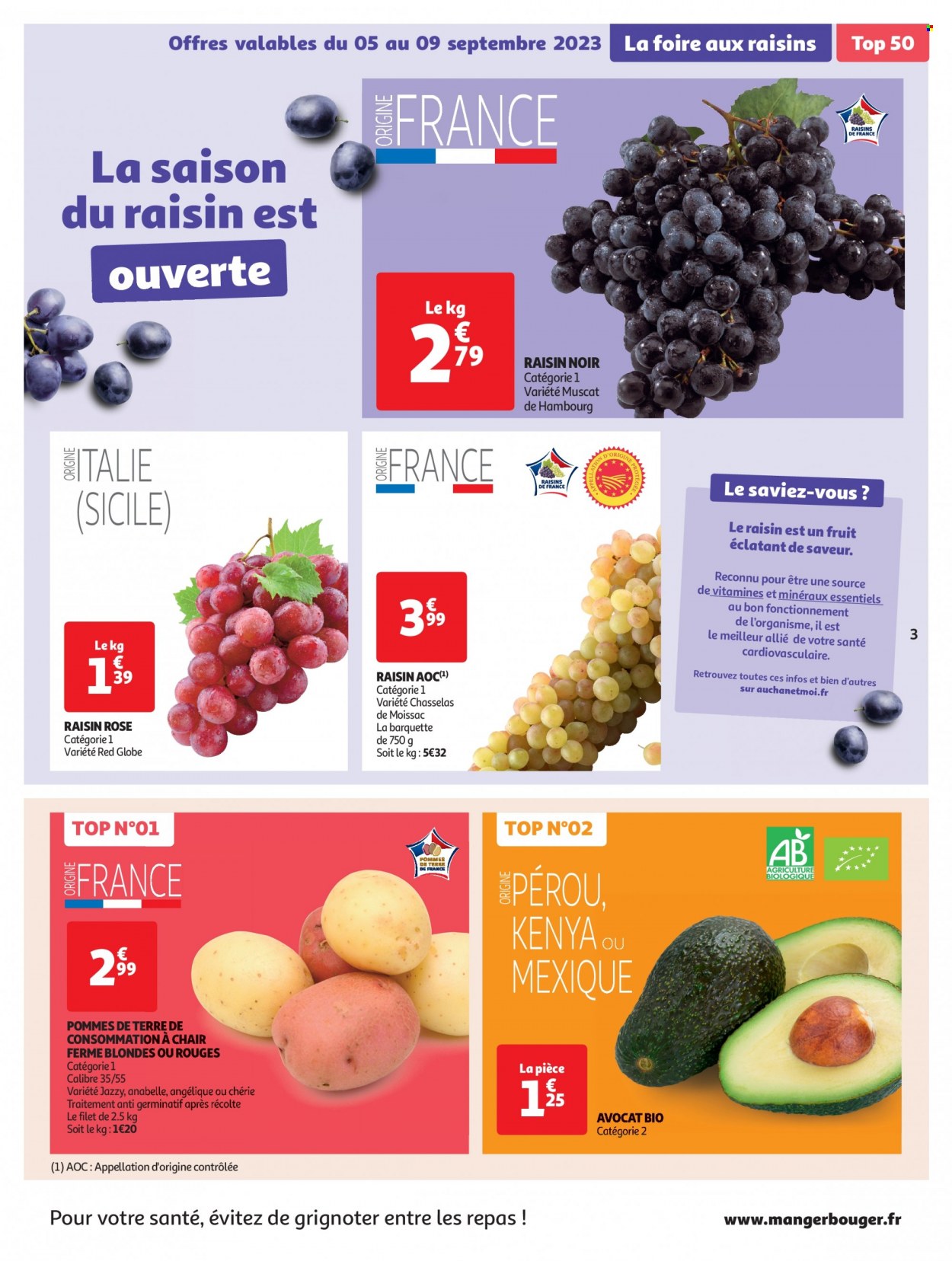 Catalogue Auchan - 05/09/2023 - 17/09/2023. Page 3