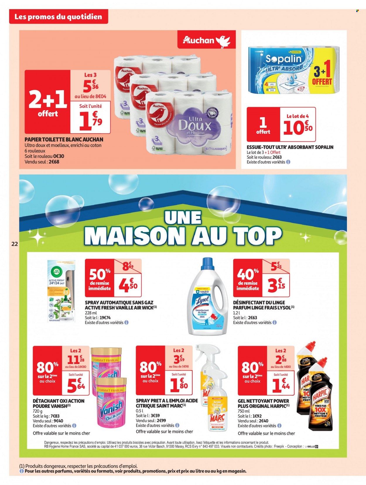 Catalogue Auchan - 05/09/2023 - 17/09/2023. Page 22
