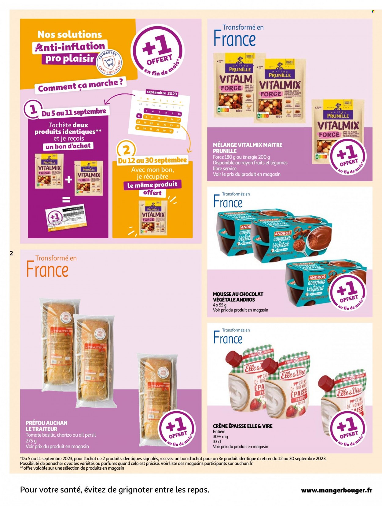 Catalogue Auchan - 05/09/2023 - 11/09/2023. Page 2