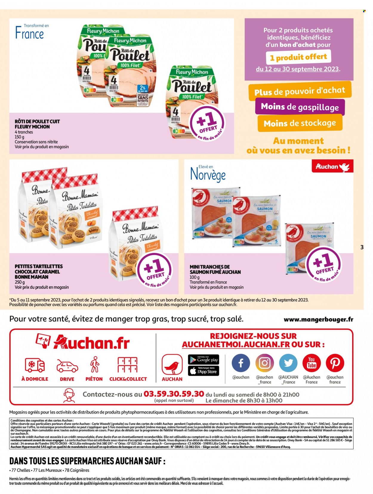 Catalogue Auchan - 05/09/2023 - 11/09/2023. Page 3