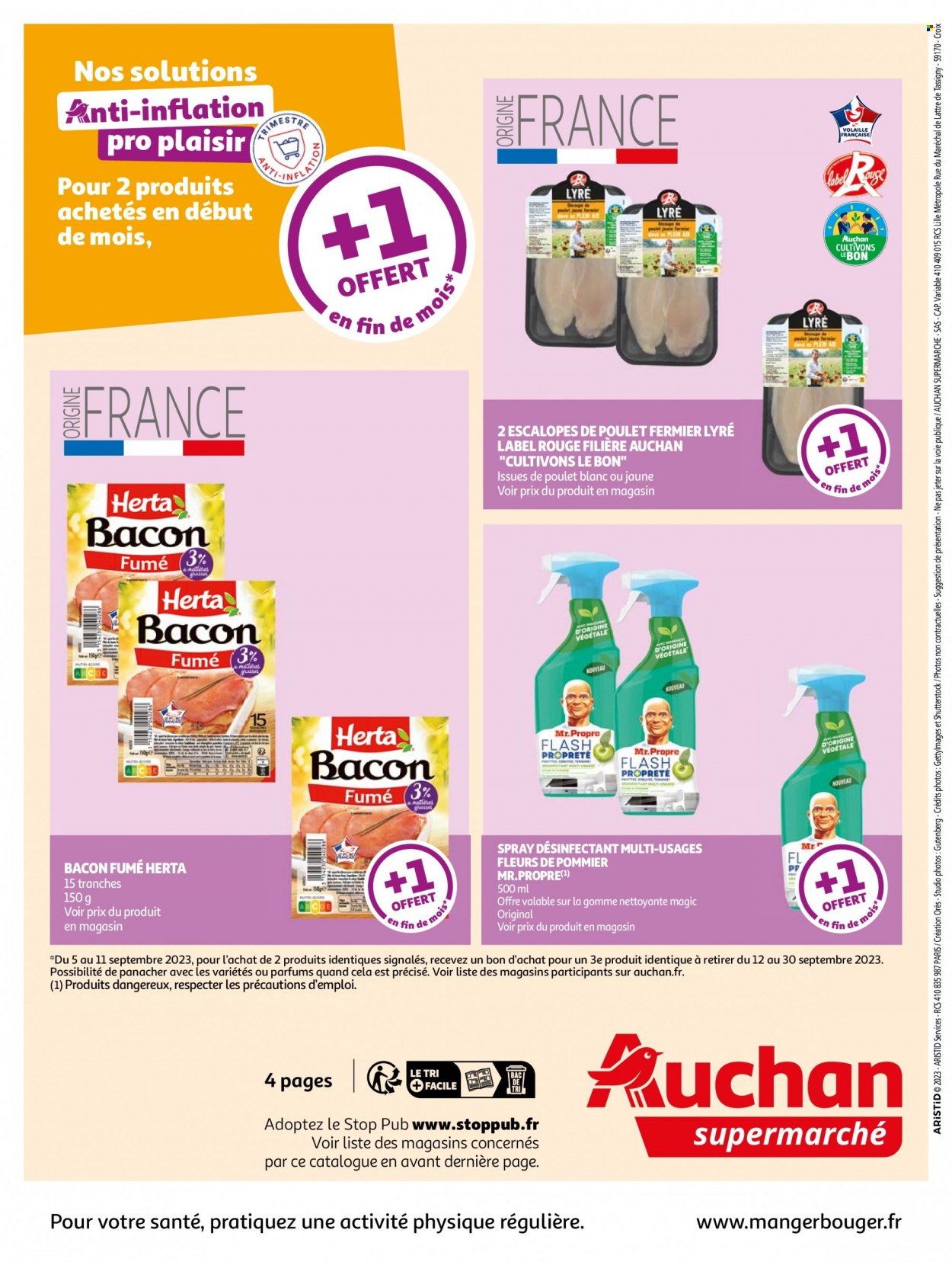 Catalogue Auchan - 05/09/2023 - 11/09/2023. Page 4