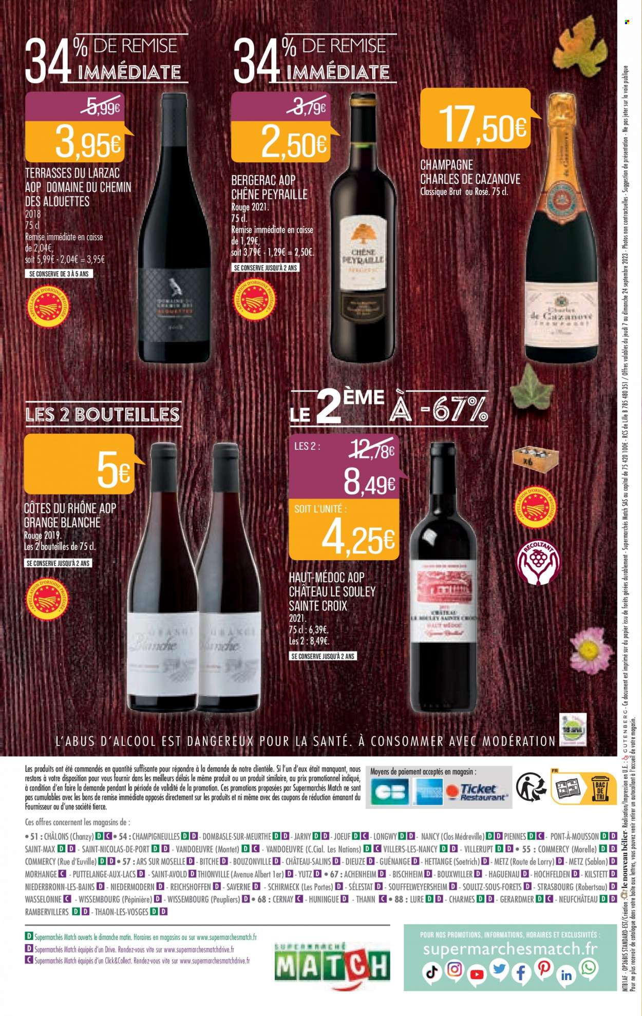 Catalogue Supermarché Match - 07/09/2023 - 24/09/2023. Page 16