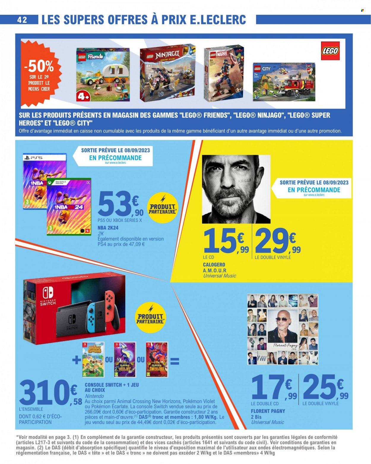 Catalogue E.Leclerc - 05/09/2023 - 16/09/2023. Page 42