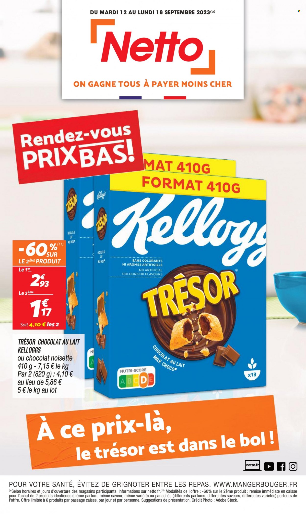 Catalogue Netto - 12/09/2023 - 18/09/2023. Page 1