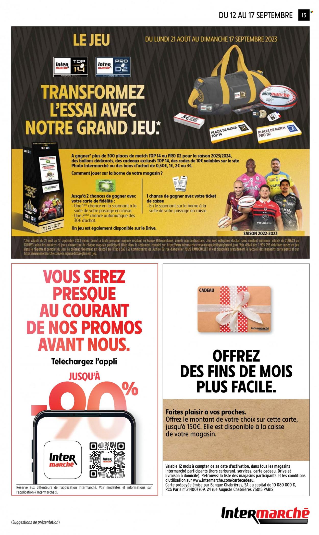 Catalogue Intermarché Contact - 12/09/2023 - 17/09/2023. Page 15