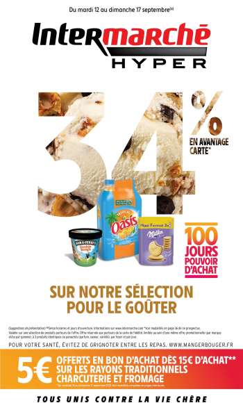 Catalogue Intermarché Hyper - 12/09/2023 - 17/09/2023.