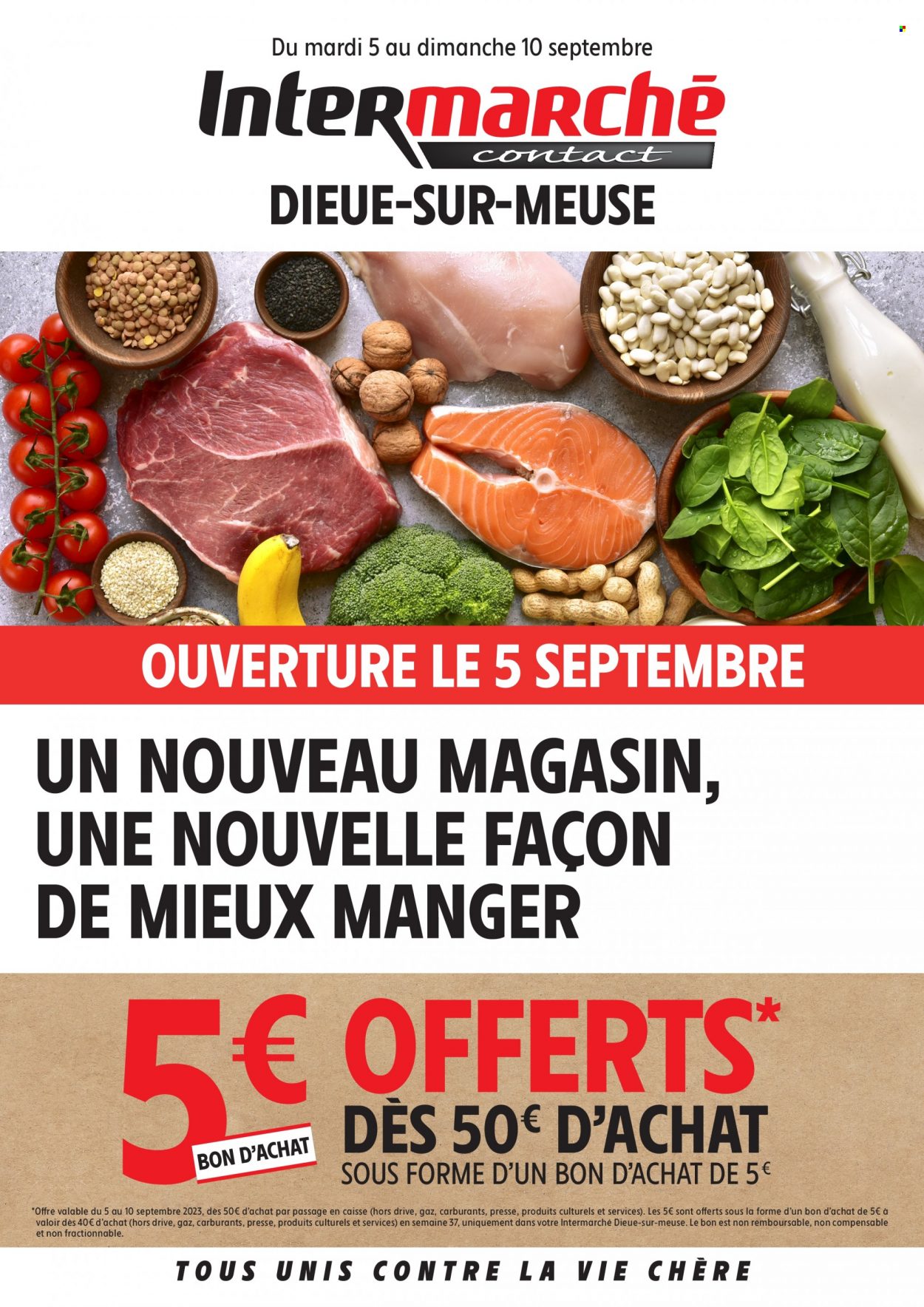Catalogue Intermarché Contact - 05/09/2023 - 10/09/2023. Page 1