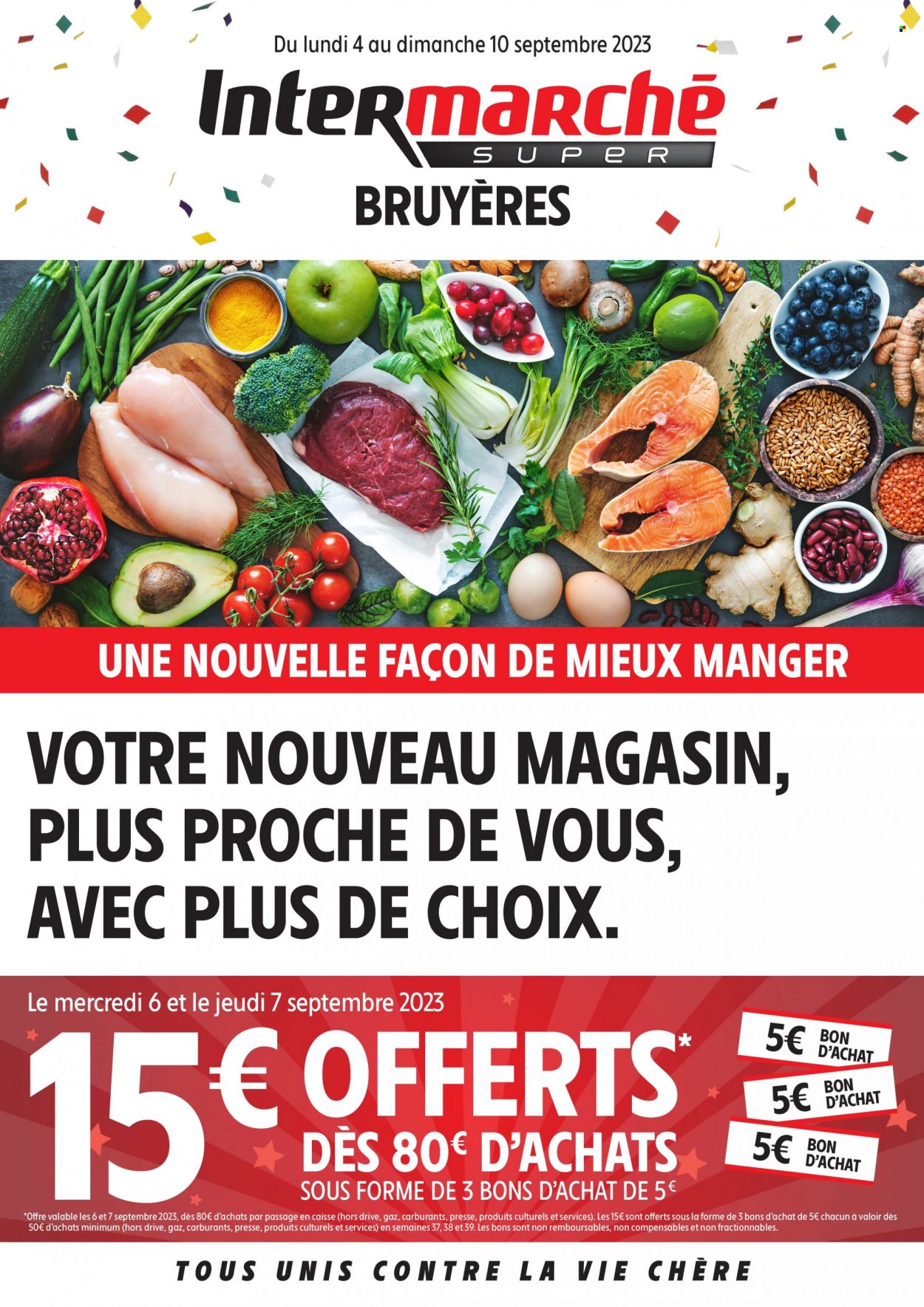 Catalogue Intermarché Super - 04/09/2023 - 10/09/2023. Page 1