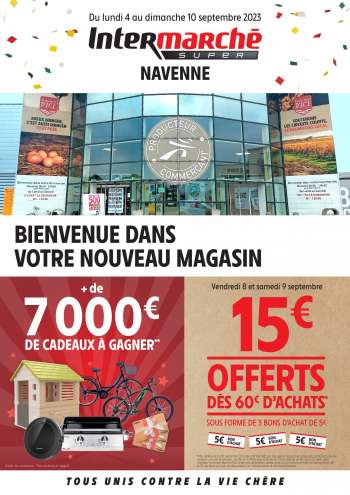 Catalogue Intermarché Super - 04/09/2023 - 10/09/2023.