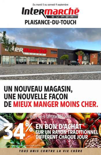 Catalogue Intermarché Super - 28/08/2023 - 09/09/2023.