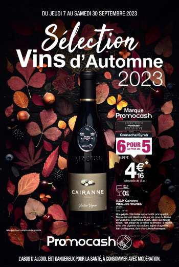 Catalogue Promocash - 07/09/2023 - 30/09/2023.