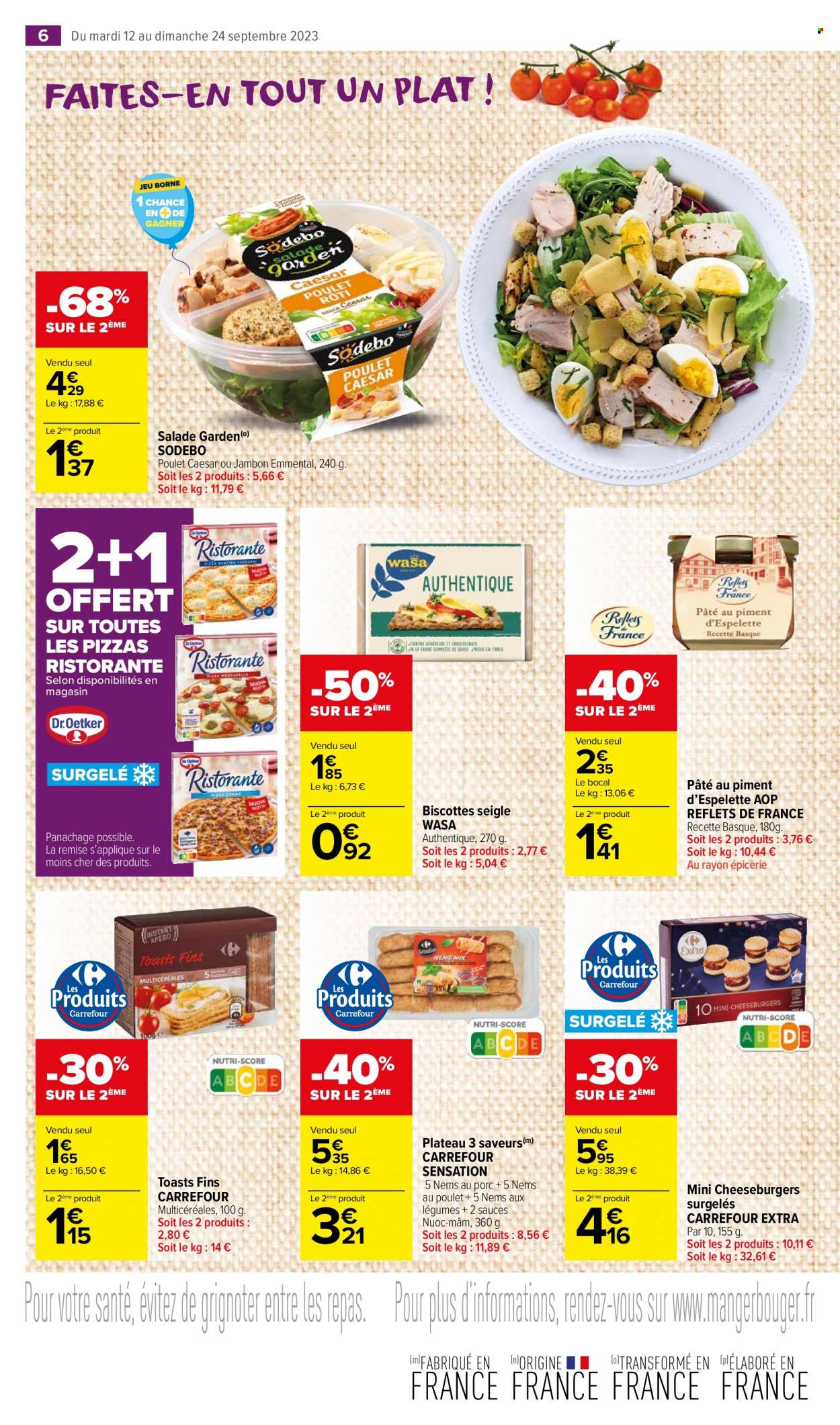Catalogue Carrefour Market - 12/09/2023 - 24/09/2023. Page 6