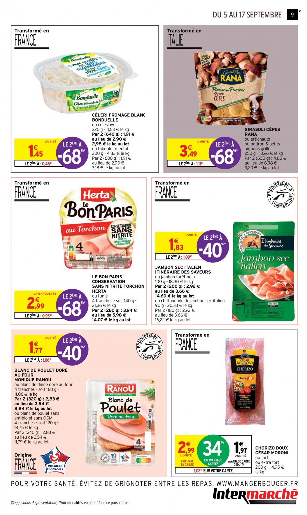 Catalogue Intermarché Contact - 05/09/2023 - 17/09/2023. Page 9