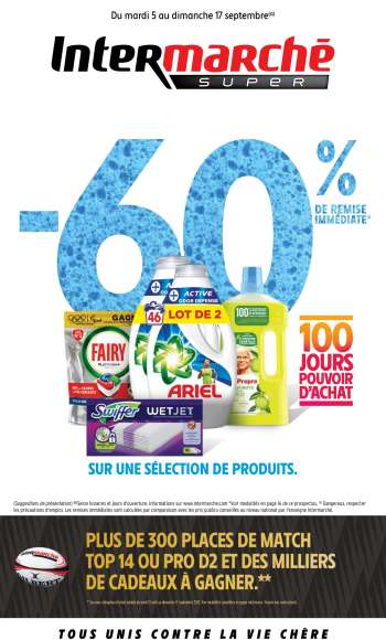 Catalogue Intermarché Super - 05/09/2023 - 17/09/2023.