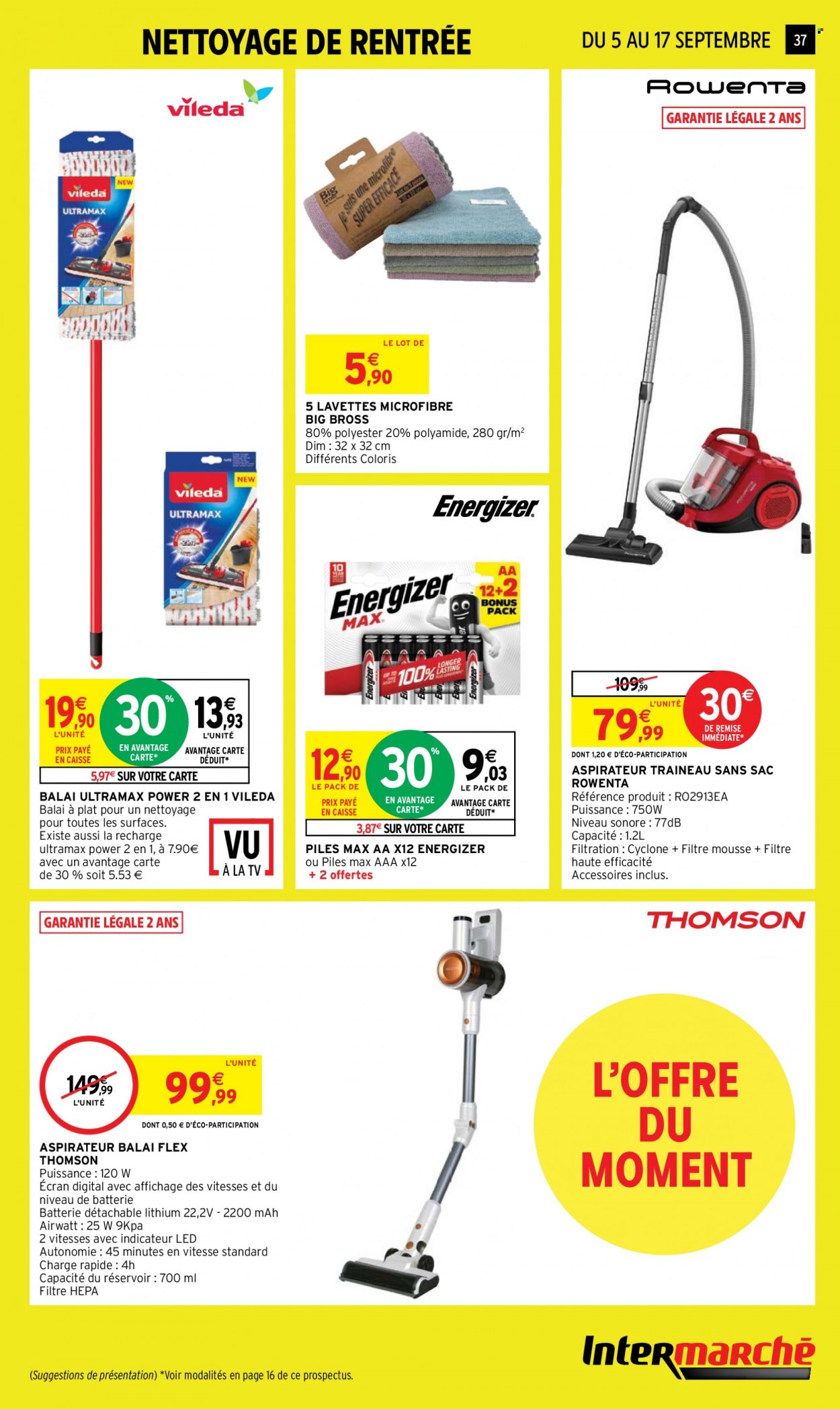 Catalogue Intermarché Super - 05/09/2023 - 17/09/2023. Page 37