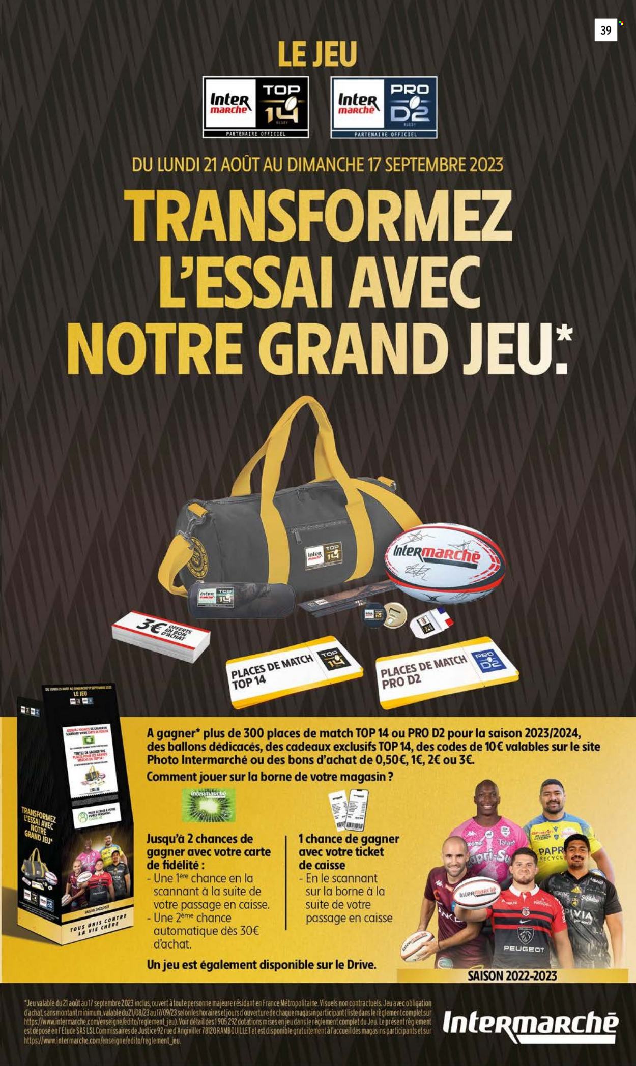 Catalogue Intermarché Super - 05/09/2023 - 17/09/2023. Page 39