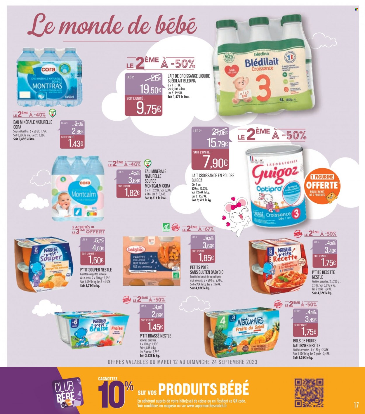 Catalogue Supermarché Match - 12/09/2023 - 17/09/2023. Page 17