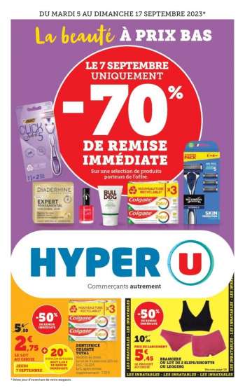 Catalogue HYPER U - 05/09/2023 - 17/09/2023.