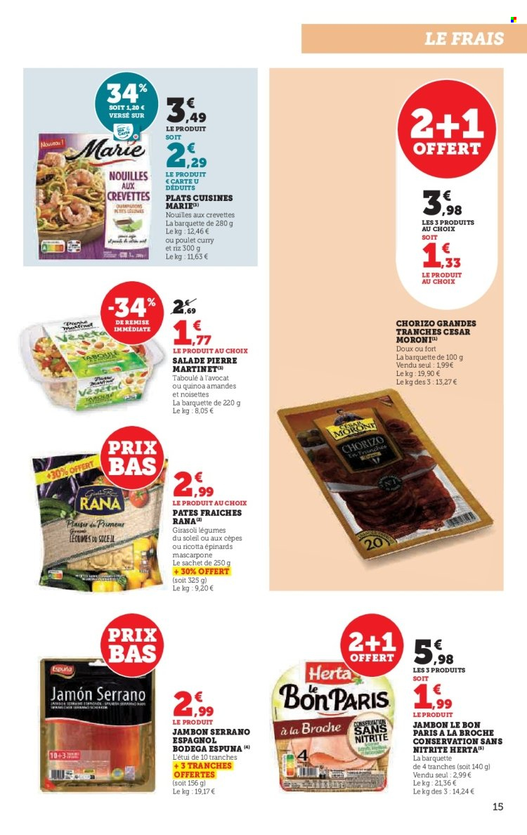 Catalogue SUPER U - 05/09/2023 - 17/09/2023. Page 15