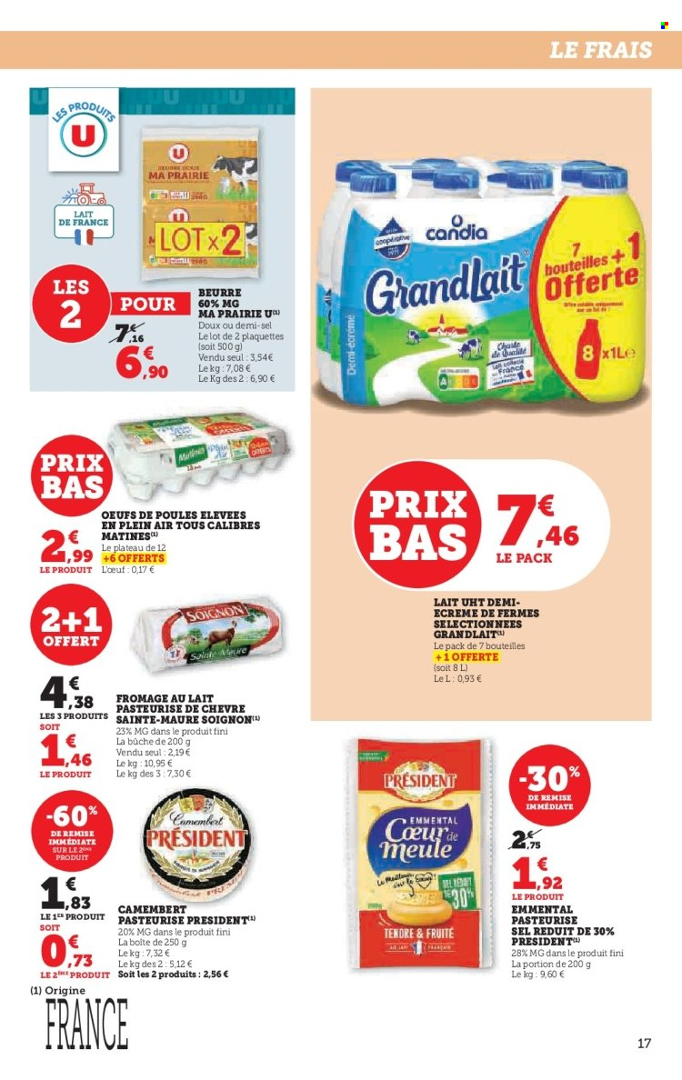 Catalogue SUPER U - 05/09/2023 - 17/09/2023. Page 17