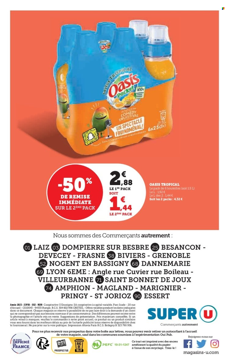 Catalogue SUPER U - 05/09/2023 - 17/09/2023. Page 36