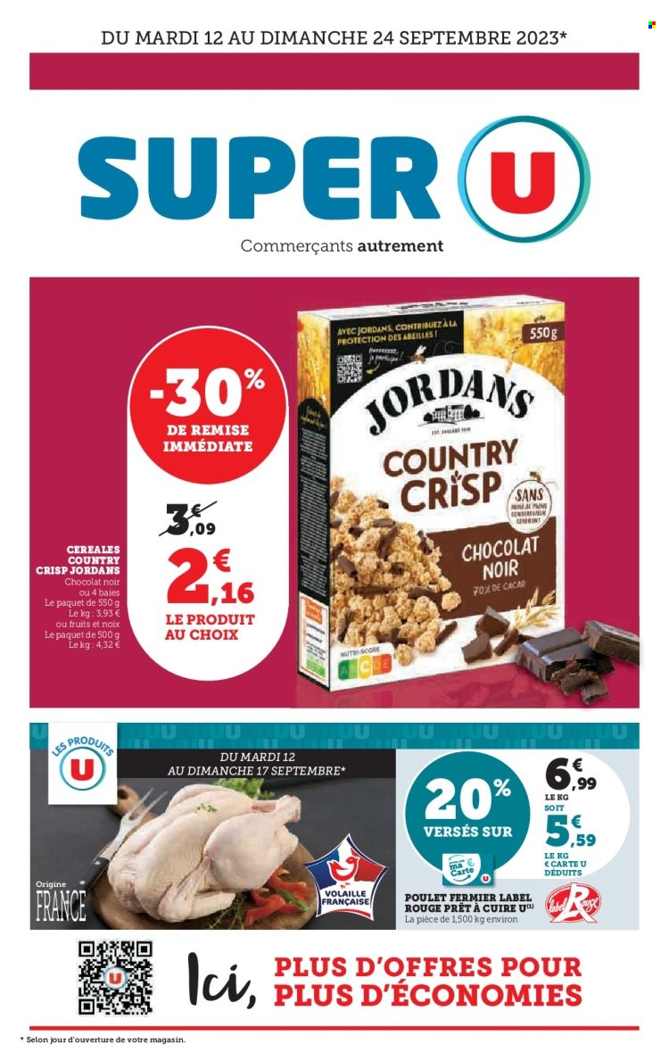 Catalogue SUPER U - 12/09/2023 - 24/09/2023. Page 1