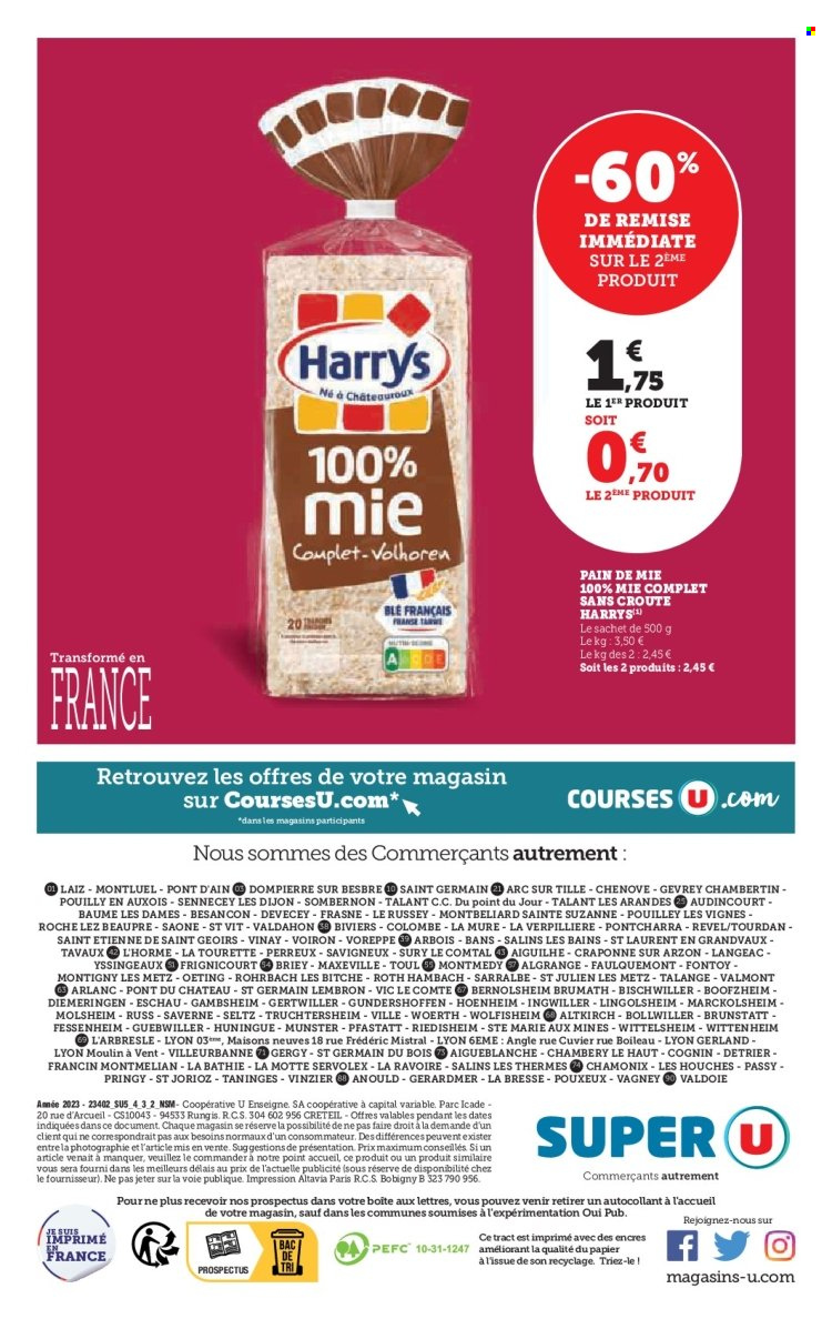 Catalogue SUPER U - 12/09/2023 - 24/09/2023. Page 16