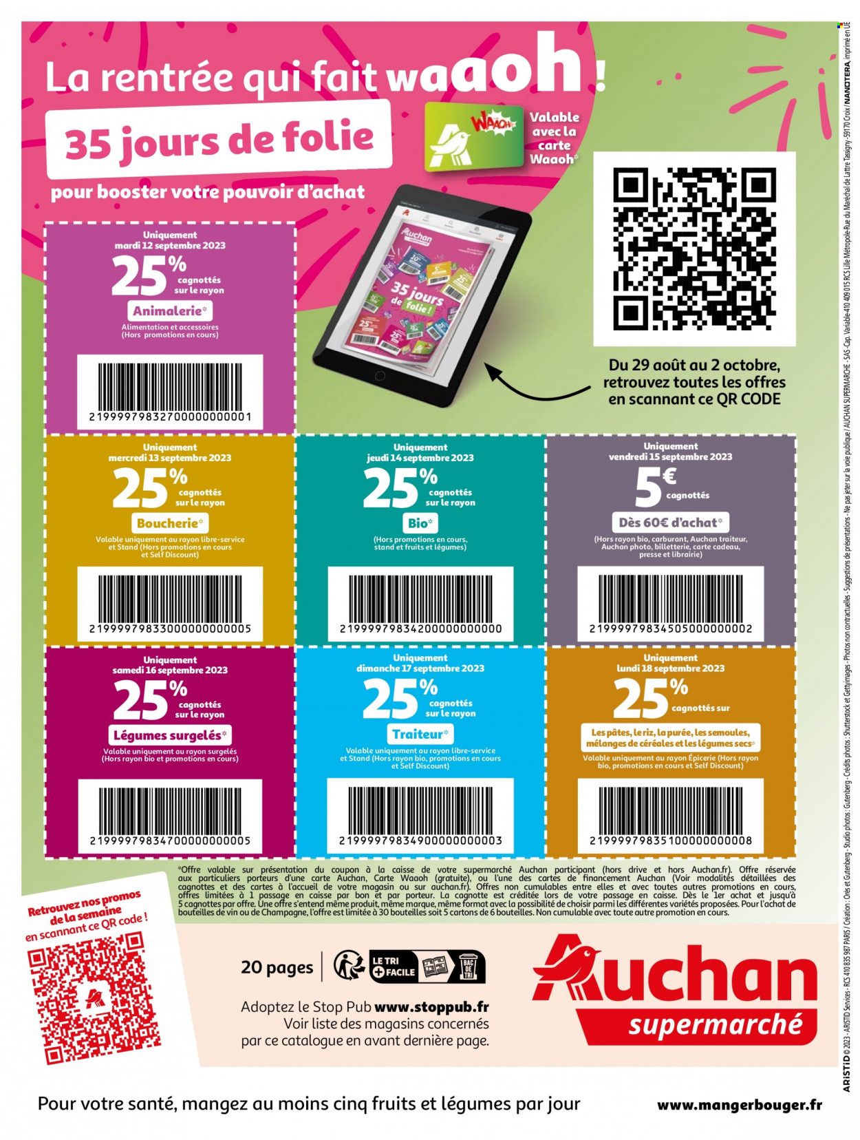 Catalogue Auchan - 12/09/2023 - 17/09/2023. Page 20