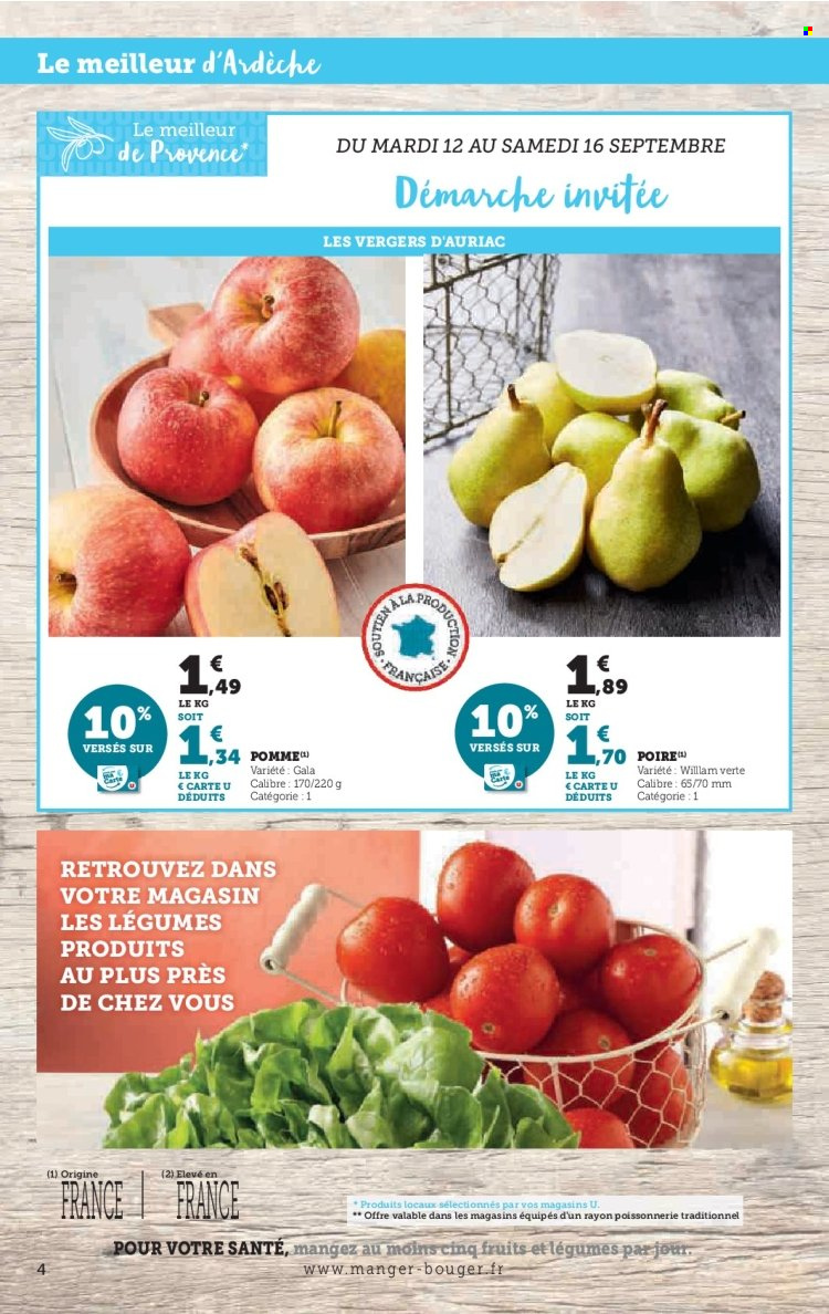 Catalogue SUPER U - 12/09/2023 - 24/09/2023. Page 4