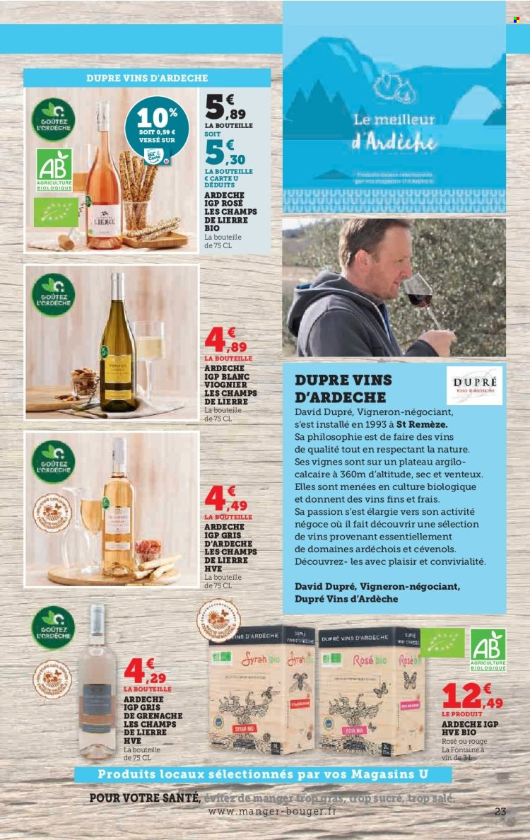 Catalogue SUPER U - 12/09/2023 - 24/09/2023. Page 23