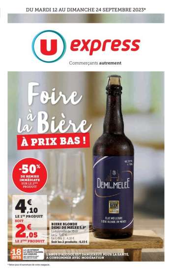 Catalogue U express - 12/09/2023 - 24/09/2023.