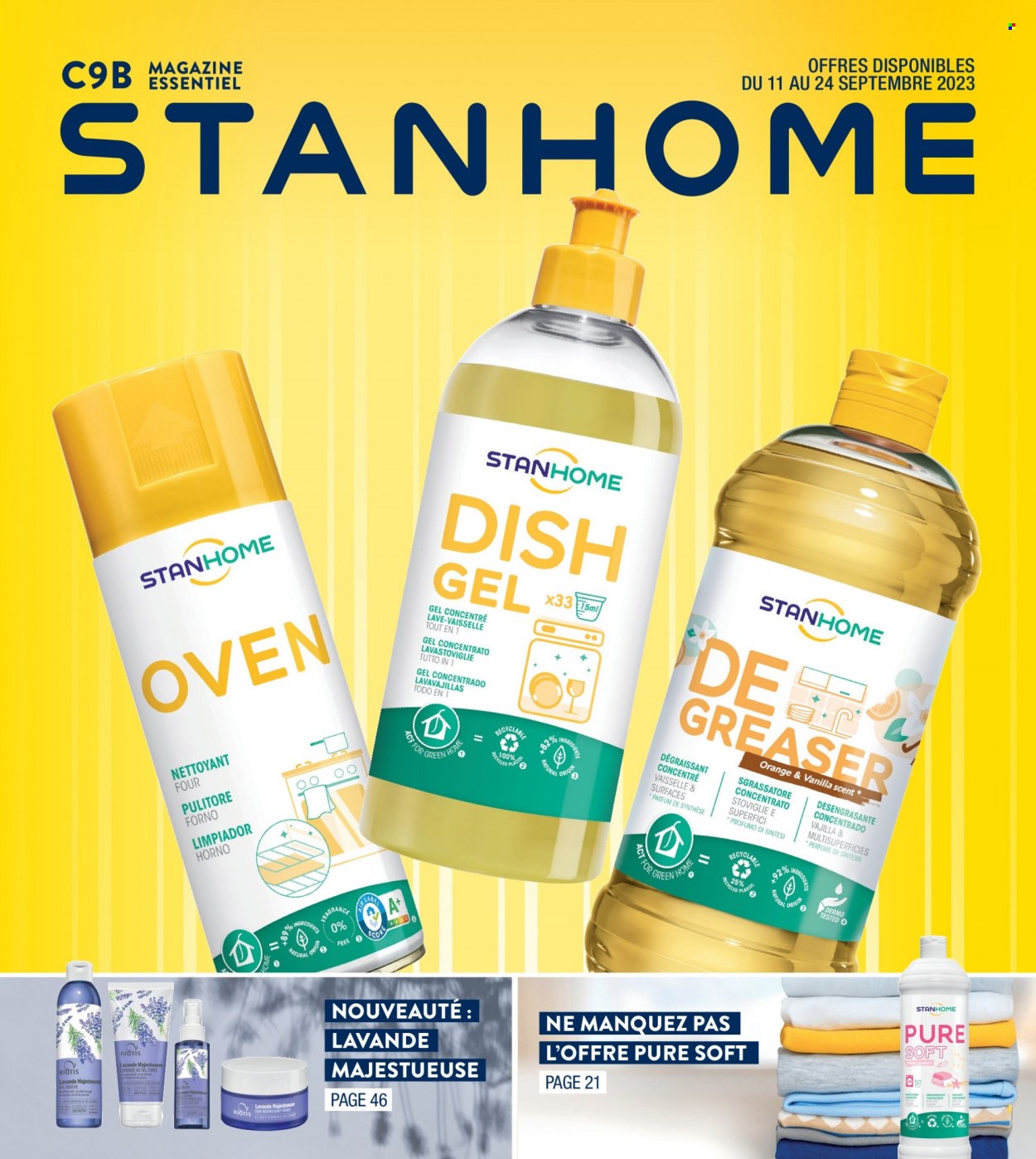 Catalogue Stanhome - 11/09/2023 - 24/09/2023. Page 1