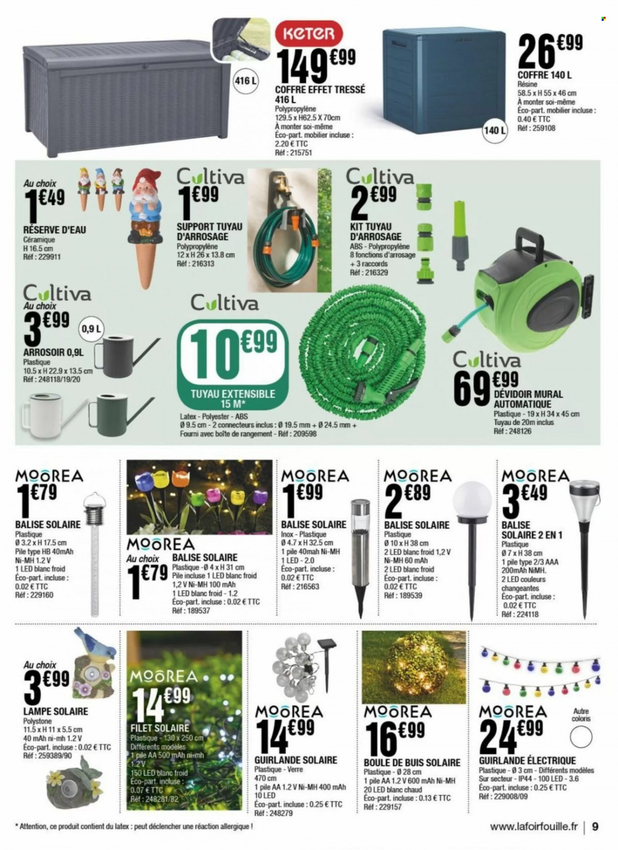 Catalogue La Foir'Fouille. Page 9