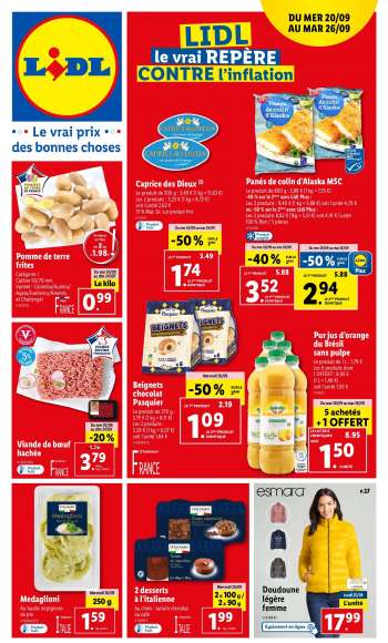 Catalogue Lidl - 20/09/2023 - 26/09/2023.