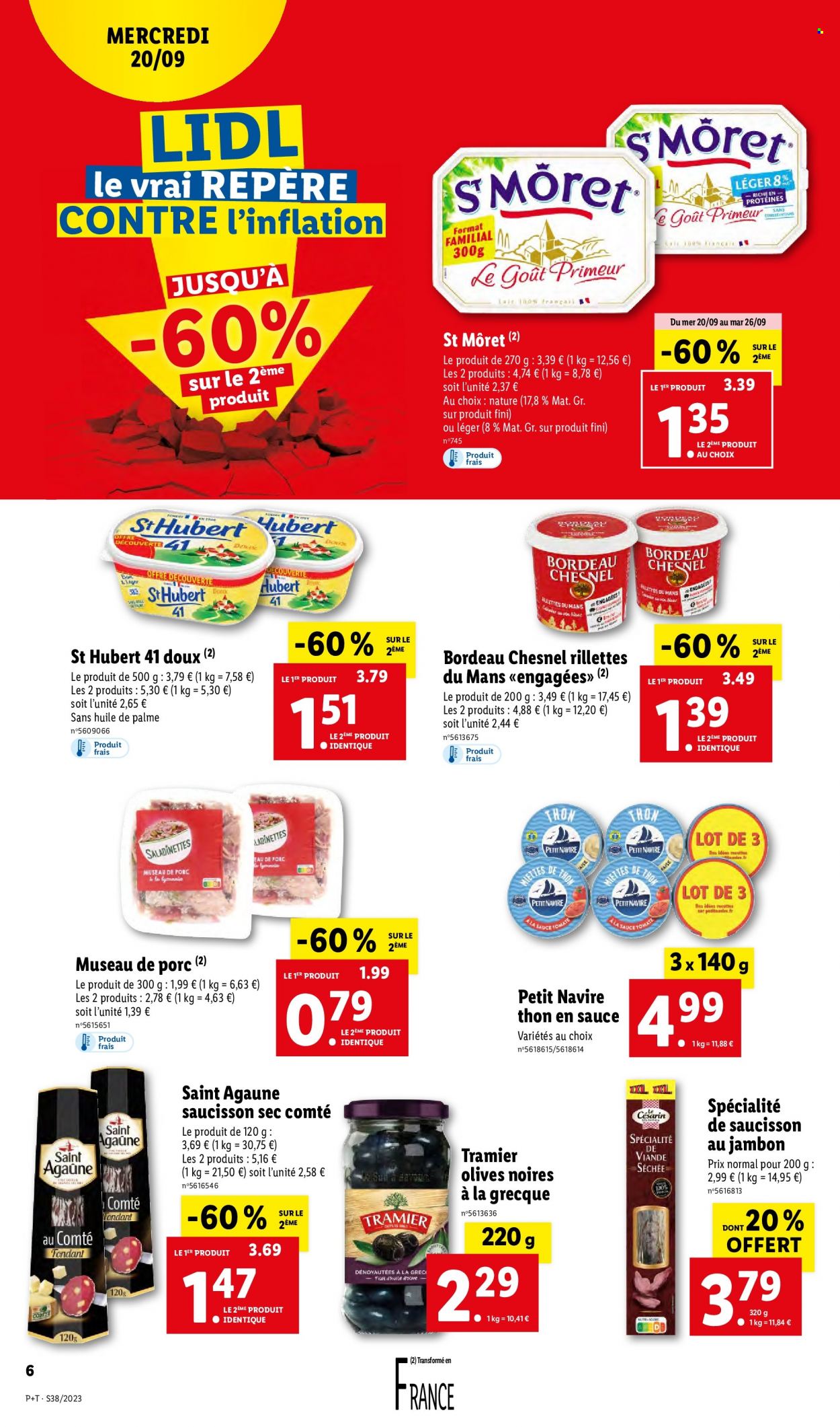 Catalogue Lidl - 20/09/2023 - 26/09/2023. Page 6