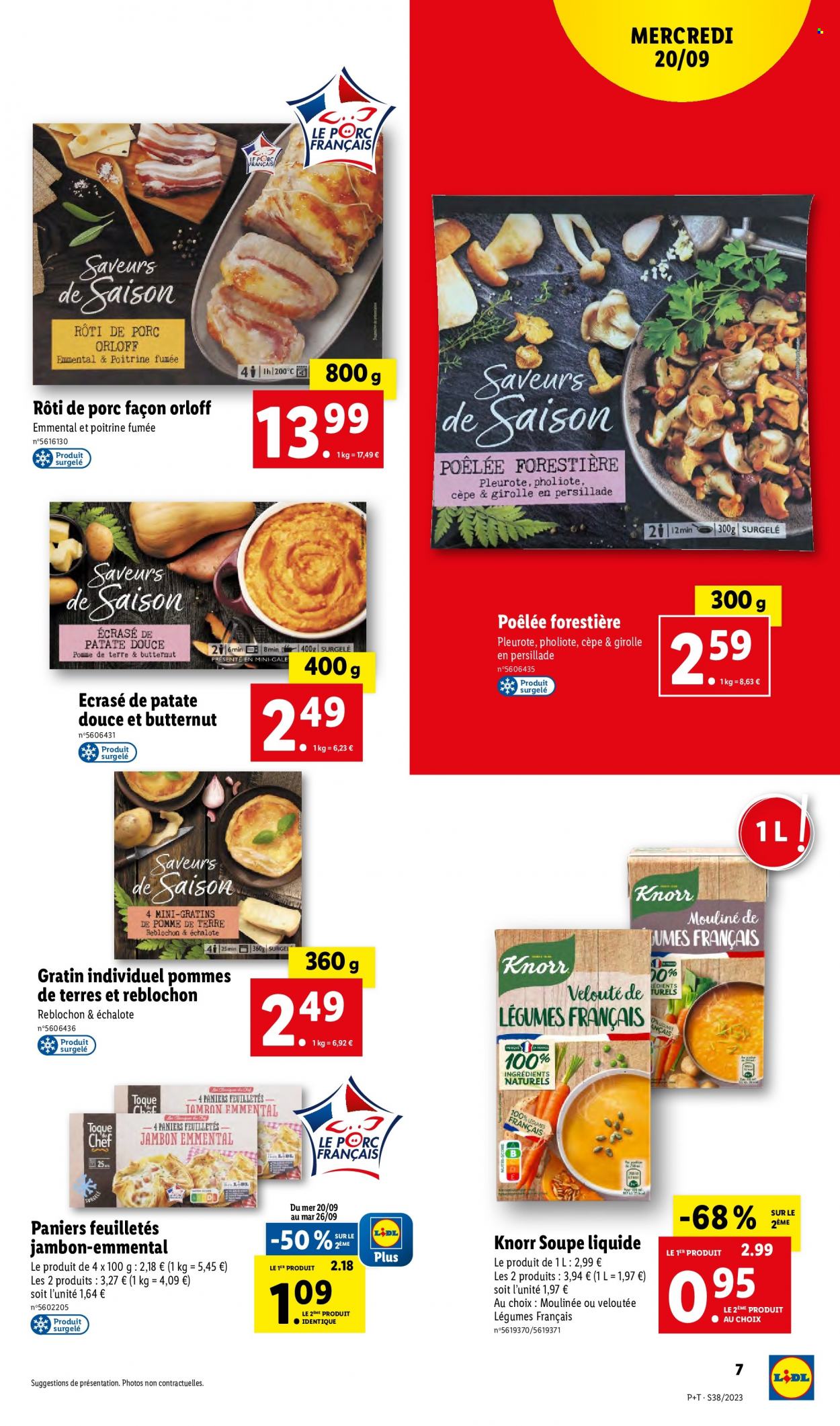 Catalogue Lidl - 20/09/2023 - 26/09/2023. Page 7