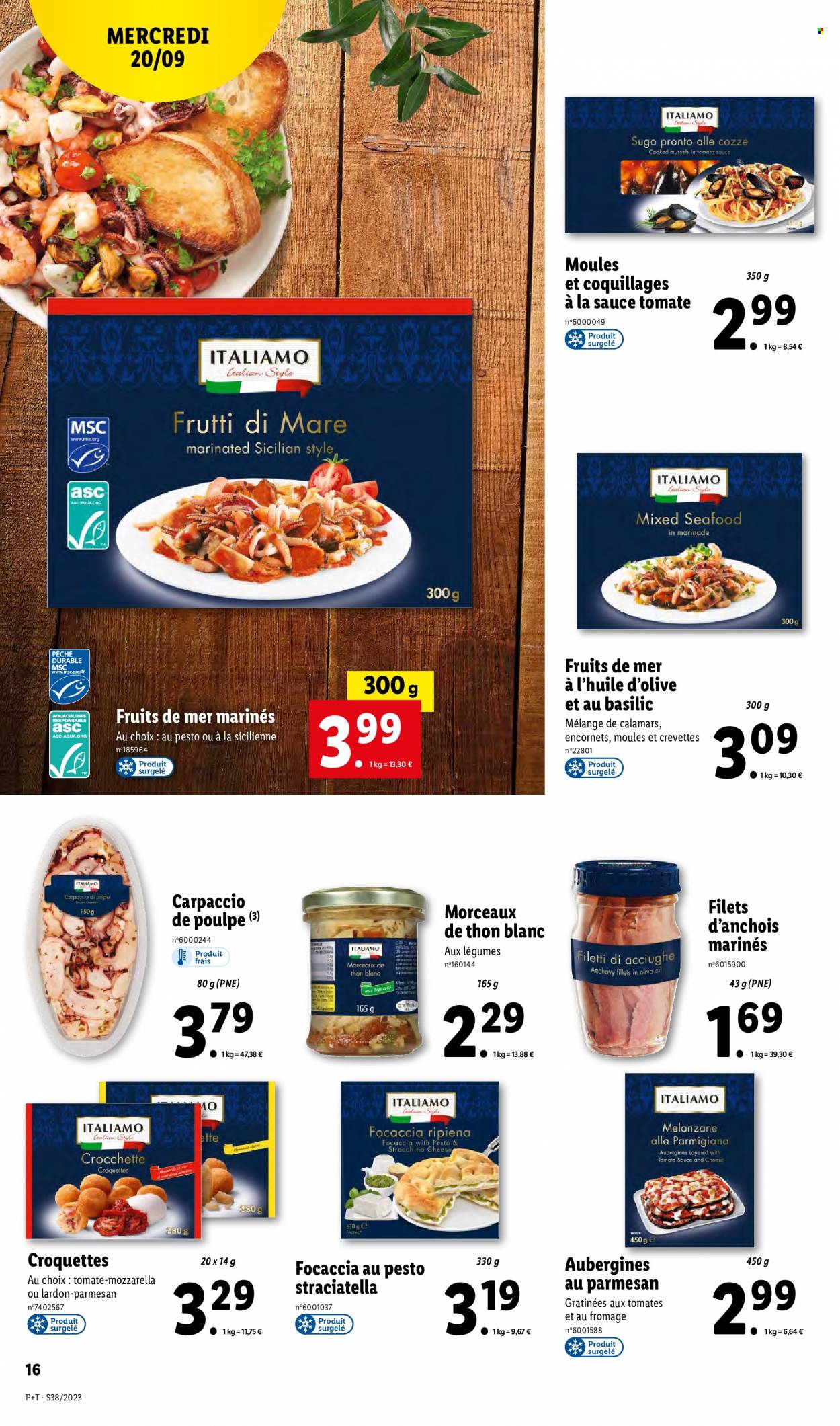 Catalogue Lidl - 20/09/2023 - 26/09/2023. Page 16