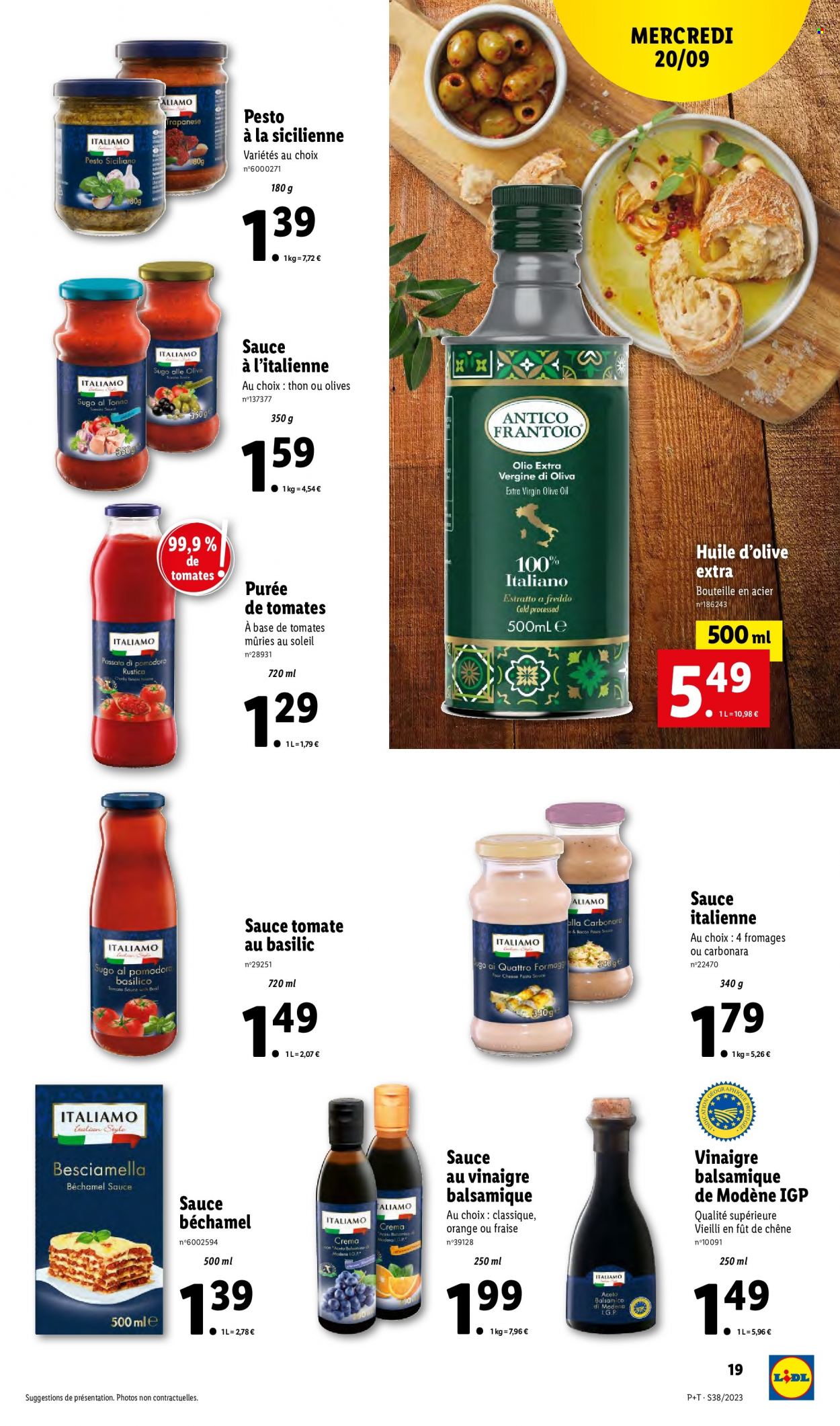 Catalogue Lidl - 20/09/2023 - 26/09/2023. Page 19