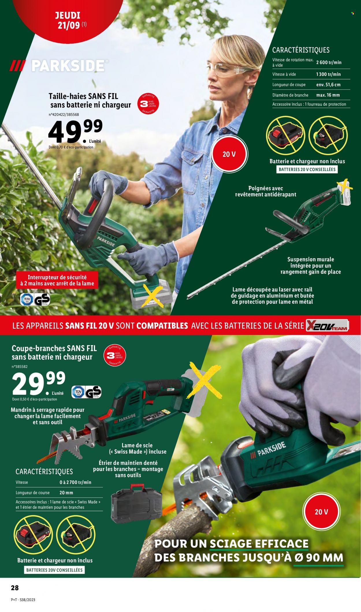 Catalogue Lidl - 20/09/2023 - 26/09/2023. Page 32
