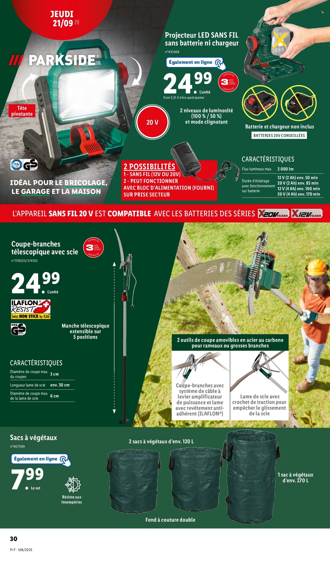 Catalogue Lidl - 20/09/2023 - 26/09/2023. Page 34