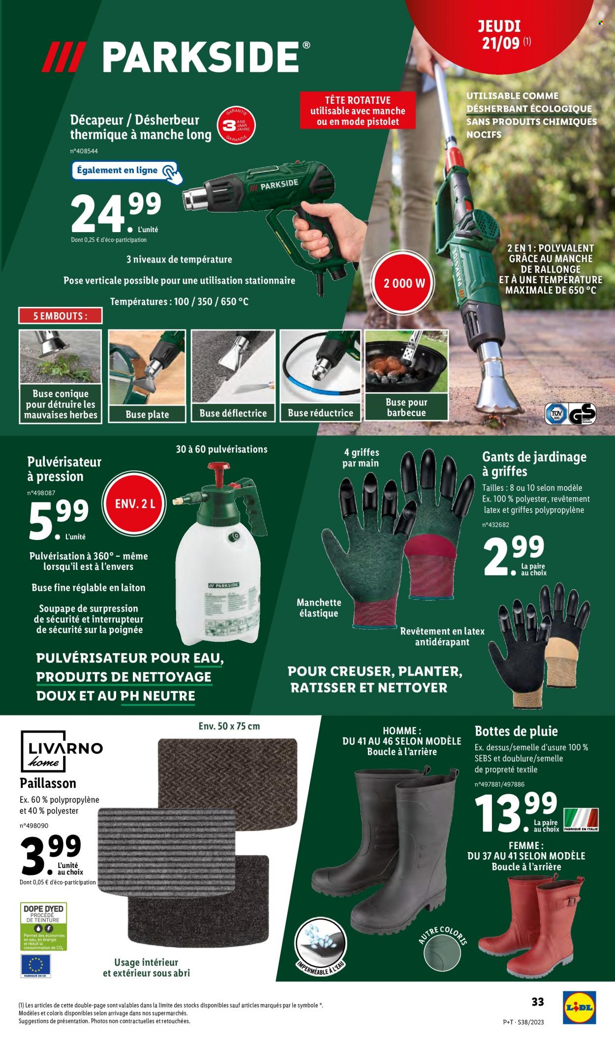 Catalogue Lidl - 20/09/2023 - 26/09/2023. Page 37