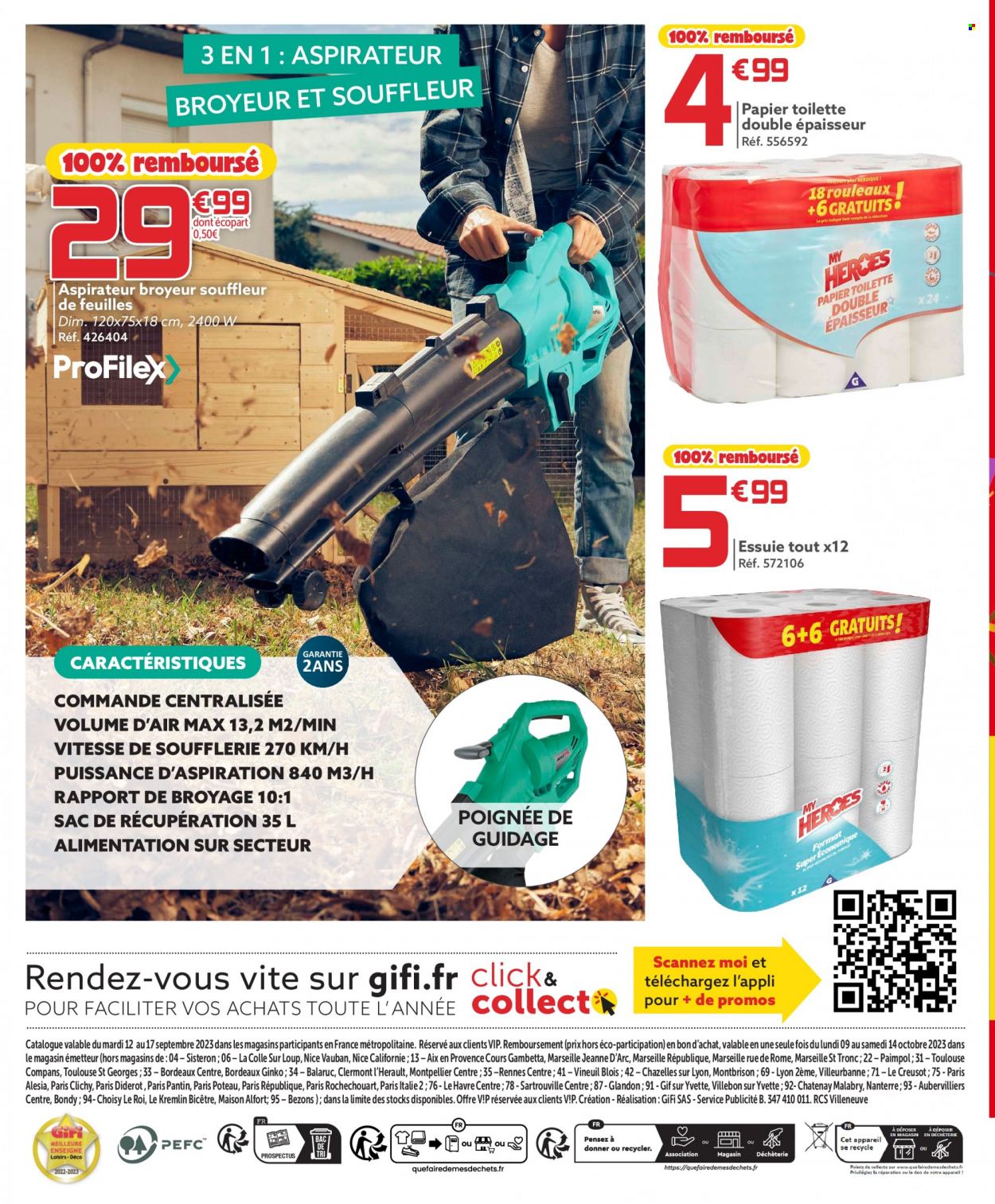 Catalogue GiFi - 12/09/2023 - 17/09/2023. Page 16