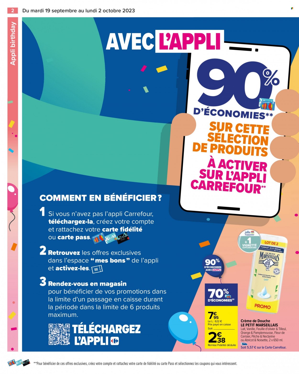 Catalogue Carrefour Hypermarchés - 19/09/2023 - 02/10/2023. Page 4