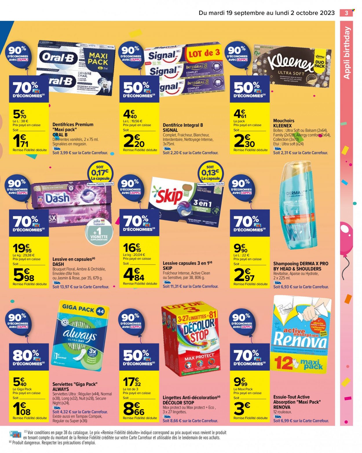 Catalogue Carrefour Hypermarchés - 19/09/2023 - 02/10/2023. Page 5