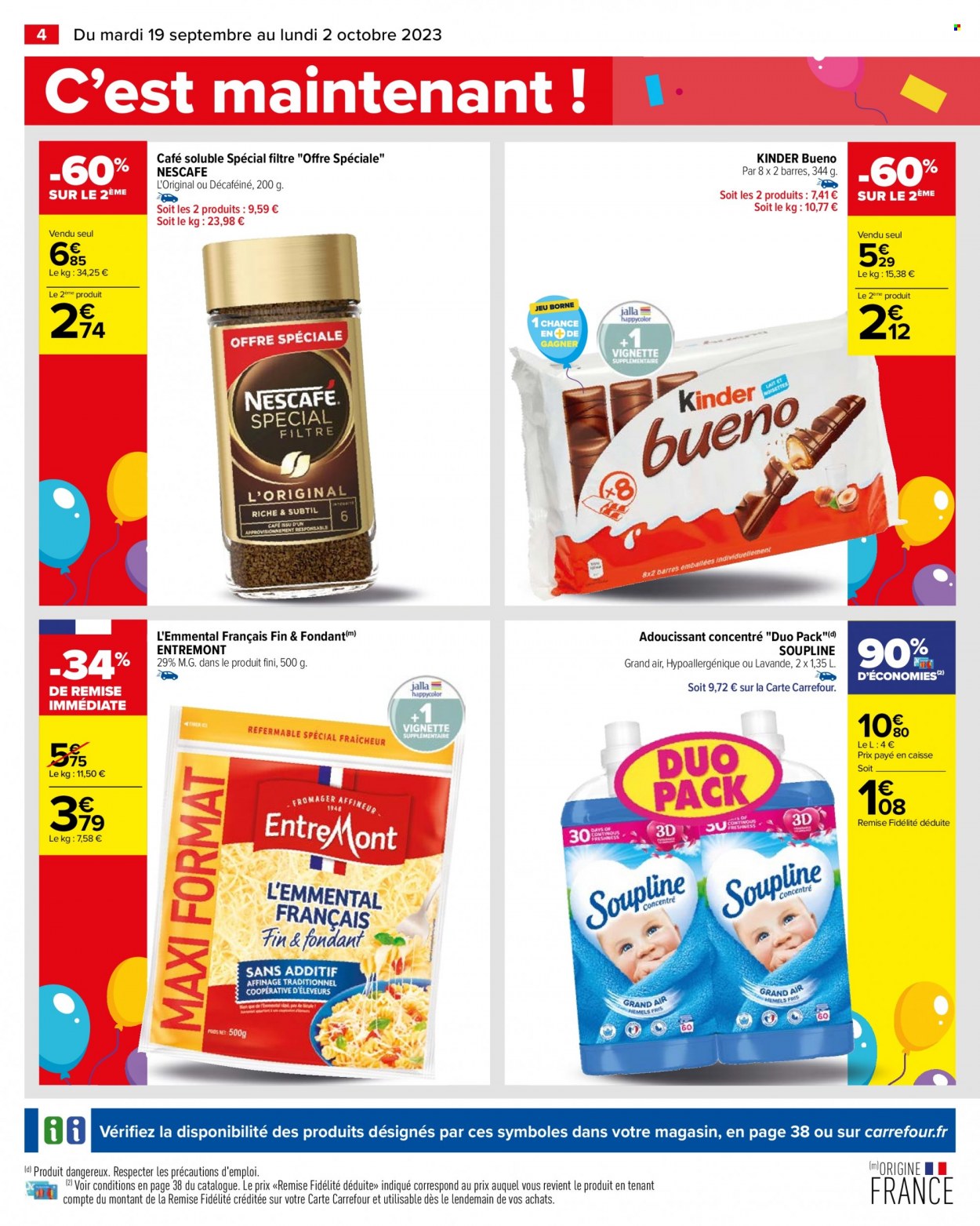 Catalogue Carrefour Hypermarchés - 19/09/2023 - 02/10/2023. Page 6